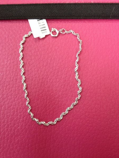 Pulseira Ródio Branco PU0092