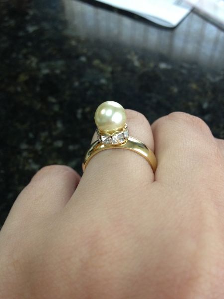 Solitário com Pérola